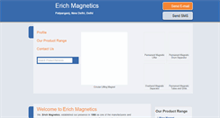 Desktop Screenshot of erichmagnetic.com